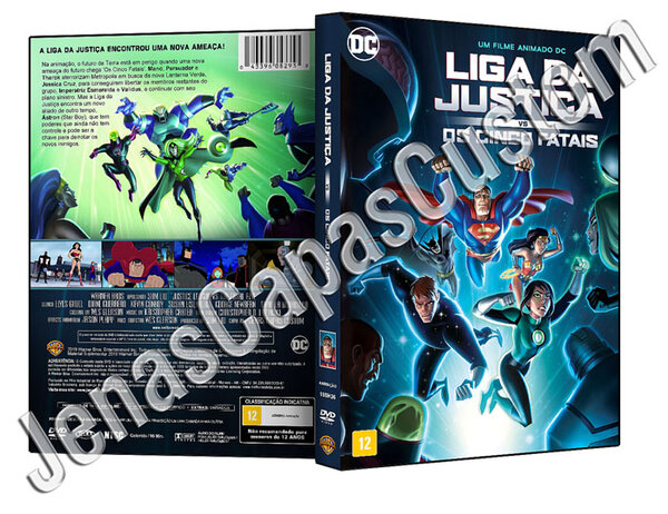 Liga Da Justiça Vs Os Cinco Fatais