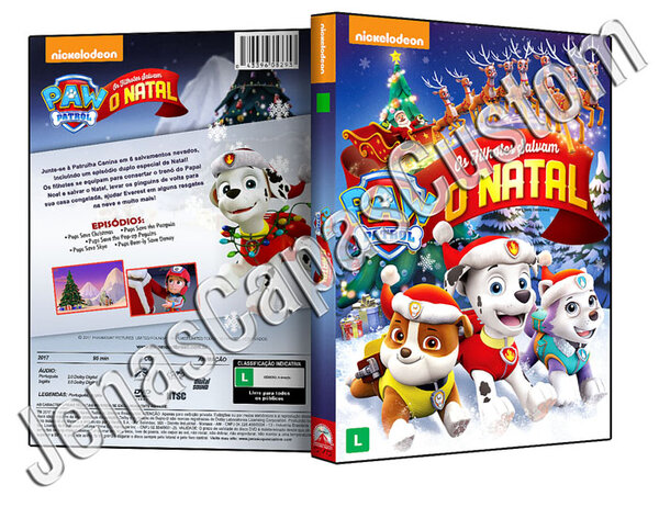 Paw Patrol - Os Filhotes Salvam O Natal