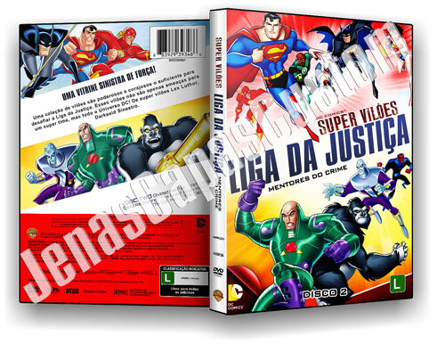 Dc Super Vilões - Liga Da Justiça - Mentores Do Crime - D2