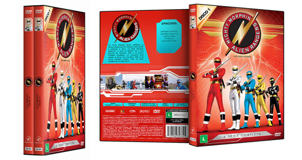 Mighty Morphin Alien Rangers - T01