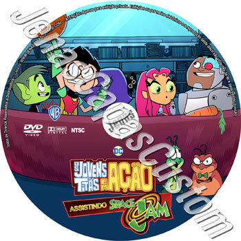 Os Jovens Titãs Em Ação Assistindo Space Jam