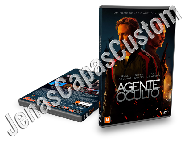 Agente Oculto  Joe russo, Anthony russo, Capa de dvd