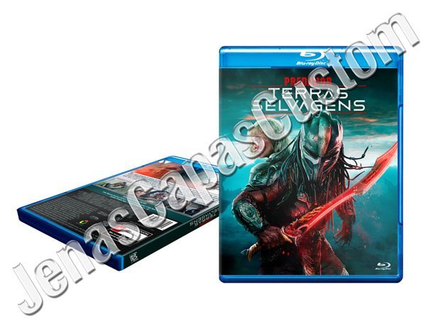Capa Blu-ray Predador - Terras Selvagens