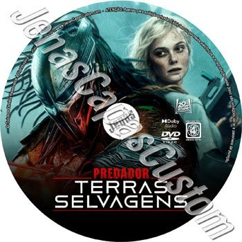Label DVD Predador - Terras Selvagens