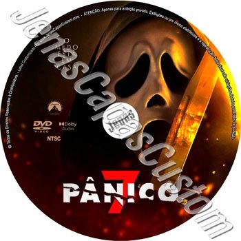 Label DVD Pânico 7