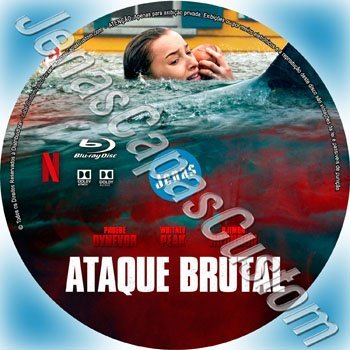 Label Blu-ray Ataque Brutal