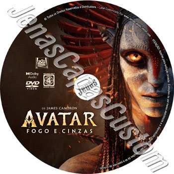 Label DVD Avatar - Fogo E Cinzas