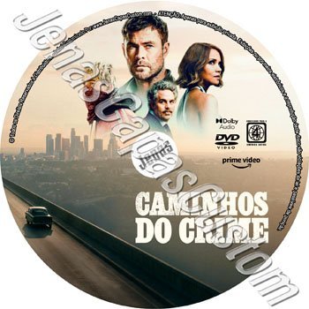 Label DVD Caminhos Do Crime