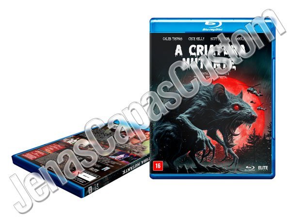 Capa Blu-ray A Criatura Mutante
