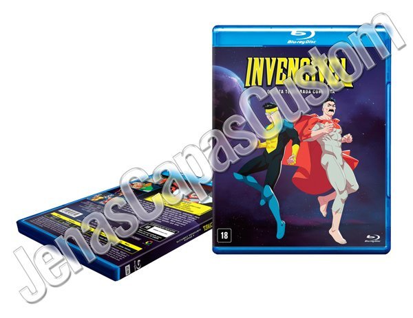 Capa Blu-ray Invencível - 4ª Temporada