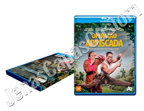 Capa Blu-ray Operação Arriscada