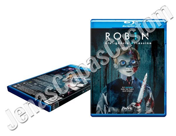 Capa Blu-ray Rob1n - Inteligência Assassina