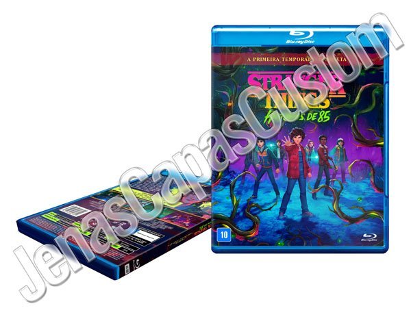 Capa Blu-ray Stranger Things - Histórias De 85 - 1ª Temporada
