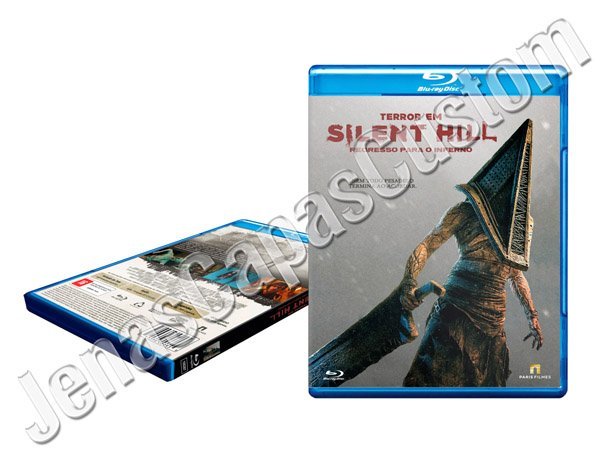 Capa Blu-ray Terror Em Silent Hill - Regresso Para O Inferno
