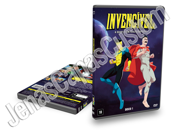 Capa DVD Invencível - 4ª Temporada