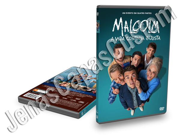 Capa DVD Malcolm - A Vida Continua Injusta - 1ª Temporada