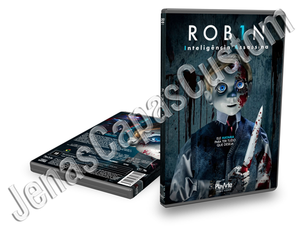 Capa DVD Rob1n - Inteligência Assassina