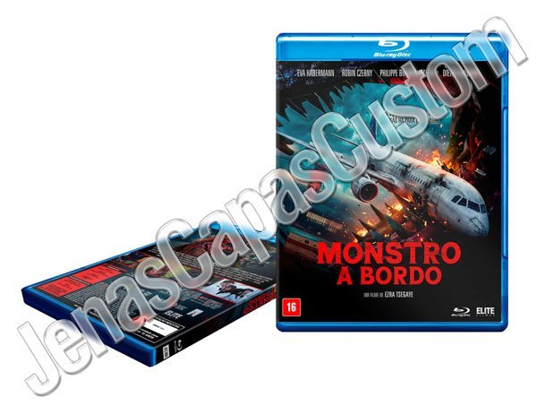 Capa blu-ray Monstro A Bordo