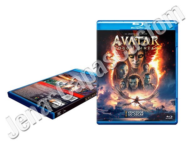 Capa Blu-ray Avatar - Fogo E Cinzas