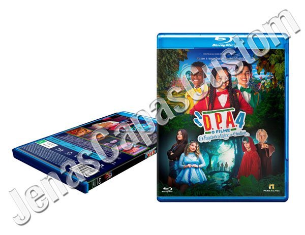 Capa Blu-ray Detetives Do Prédio Azul 4 - O Filme - O Fantástico Reino De Ondion