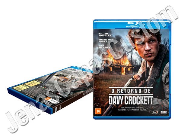 Capa Blu-ray O Retorno De Davy Crockett