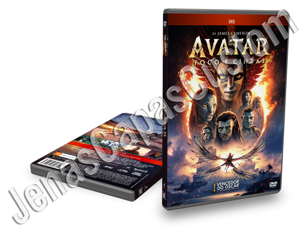 Capa DVD Avatar - Fogo E Cinzas