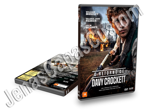 Capa DVD O Retorno De Davy Crockett