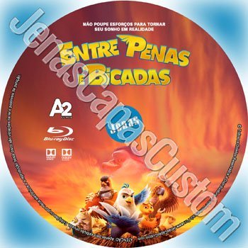 Label Blu-ray Entre Penas E Bicadas