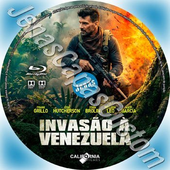 Label Blu-ray Invasão À Venezuela
