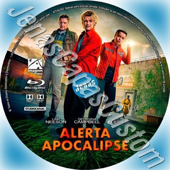 Label Blu-ray Alerta Apocalipse