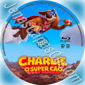 Label Blu-ray Charlie - O Super Cão