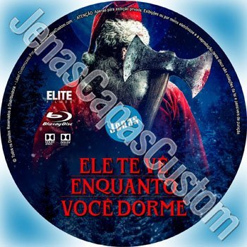Label Blu-ray Ele Te Vê Enquanto Você Dorme