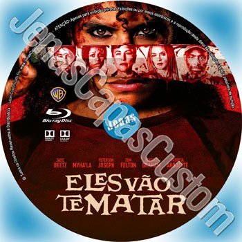 Label Blu-ray Eles Vão Te Matar