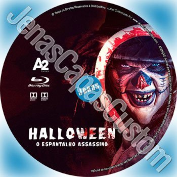 Label Blu-ray Halloween - O Espantalho Assassino