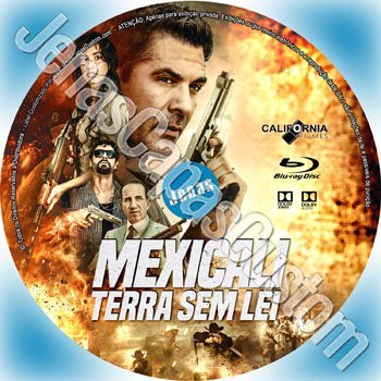 Label Blu-ray Mexicali - Terra Sem Lei