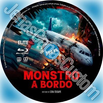 Label Blu-ray Monstro A Bordo