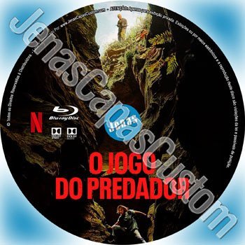 Label Blu-ray O Jogo Do Predador