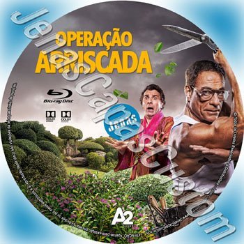 Label Blu-ray Operação Arriscada