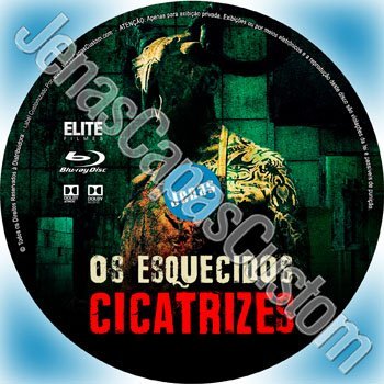 Label Blu-ray Os Esquecidos - Cicatrizes