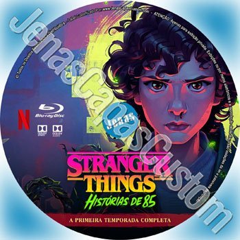 Label Blu-ray Stranger Things - Histórias De 85 - 1ª Temporada