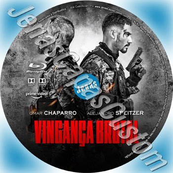 Label Blu-ray Vingança Brutal
