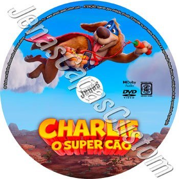 Label DVD Charlie - O Super Cão
