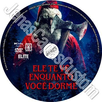 Label DVD Ele Te Vê Enquanto Você Dorme