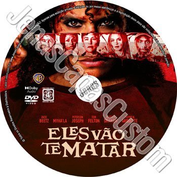 Label DVD Eles Vão Te Matar