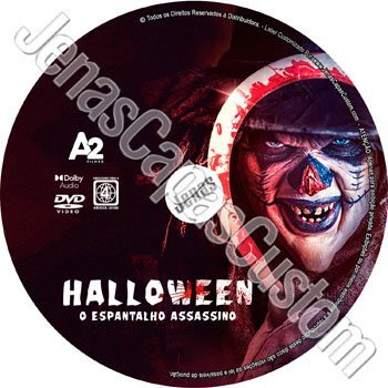 Label DVD Halloween - O Espantalho Assassino