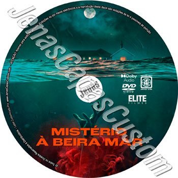 Label DVD Mistério À Beira Mar
