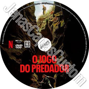 Label DVD O Jogo Do Predador