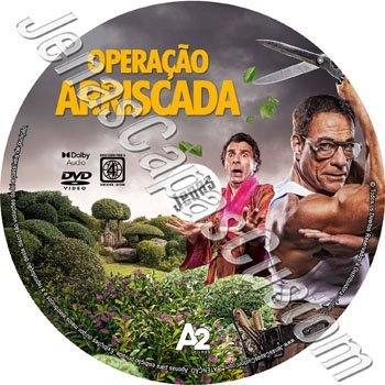 Label DVD Operação Arriscada