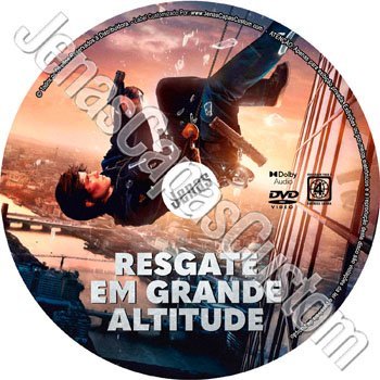 Label DVD Resgate Em Grande Altitude