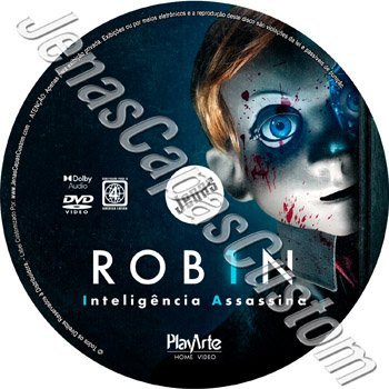 Label DVD Rob1n - Inteligência Assassina